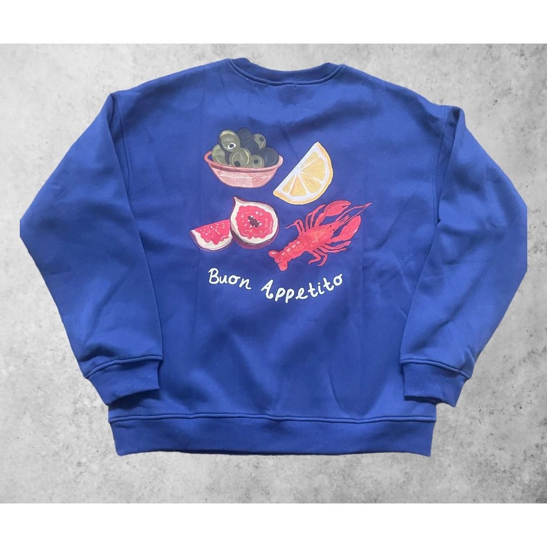 Buon Appetito Sweatshirt - Kiyana Boutique