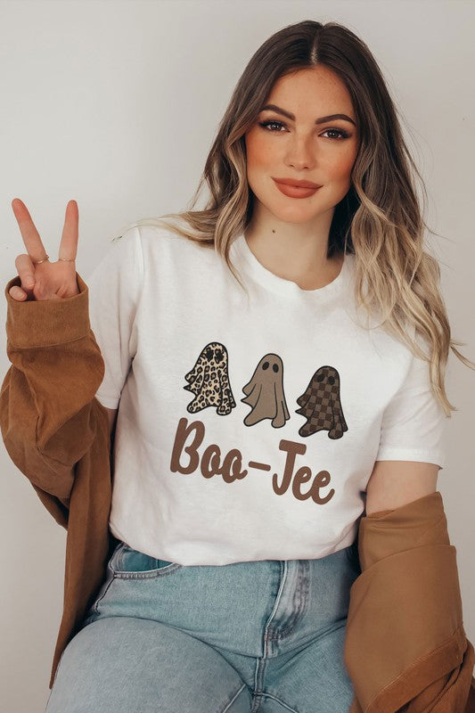 Boo-Jee Crewneck T-shirt - Kiyana Boutique