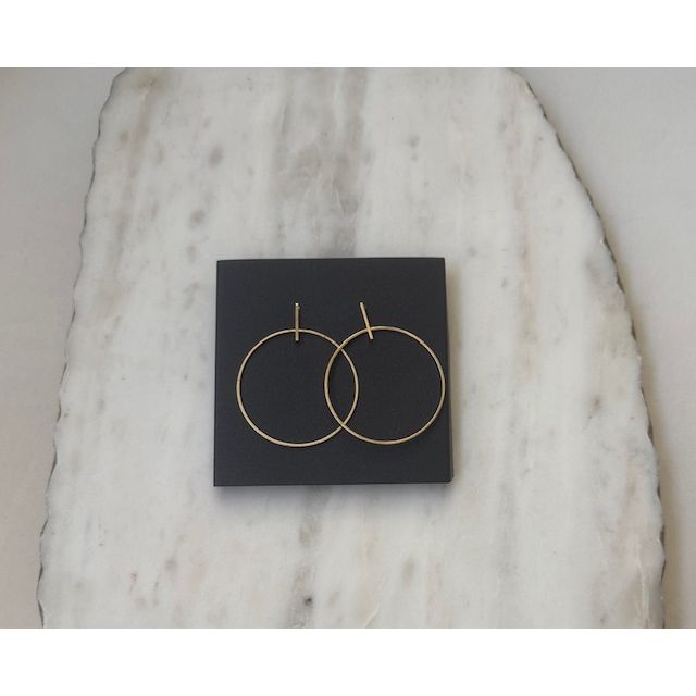 CEO Hoop Earrings - Kiyana Boutique