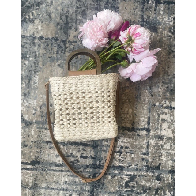 Ibiza Straw Woven Handbag - Kiyana Boutique