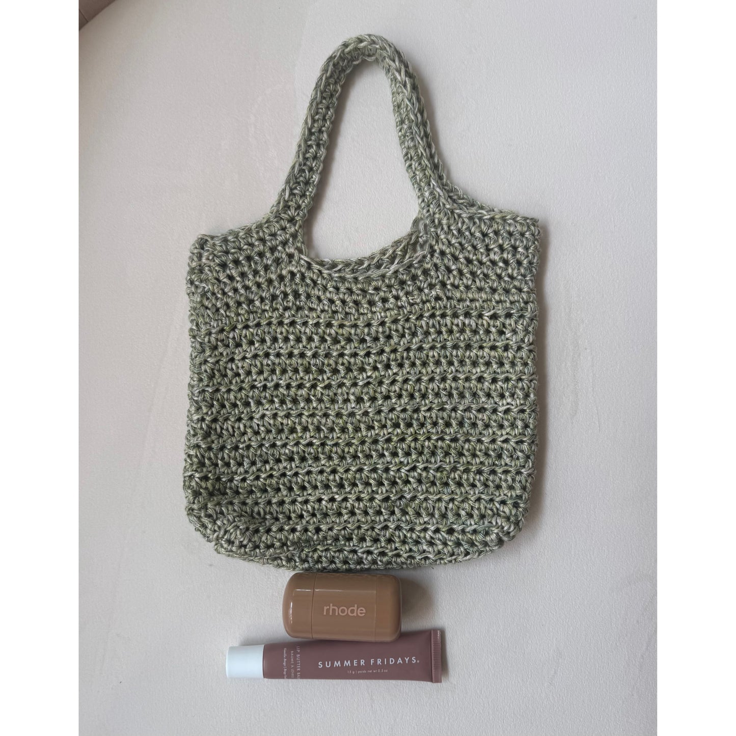 Paloma Mini Crochet Bag Boho Summer Woven Bag Green - Kiyana Boutique