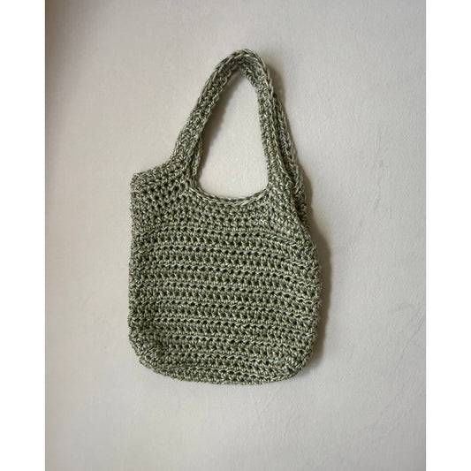 Paloma Mini Crochet Bag Boho Summer Woven Bag Green - Kiyana Boutique