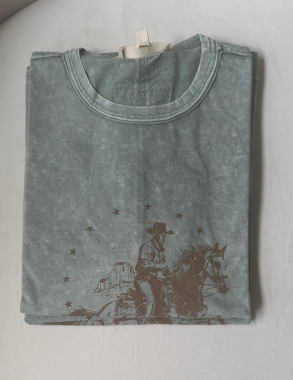 Rodeo Western Cowboy Relaxed Fit Graphic Tee - Kiyana Boutique