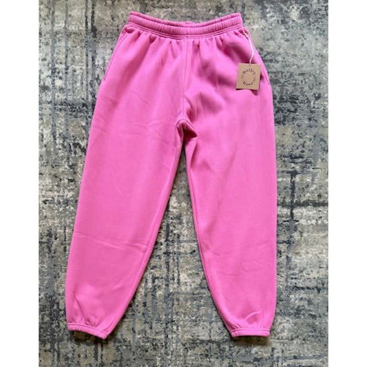 Sunday Brunch Joggers Pink Sweatpants - Kiyana Boutique