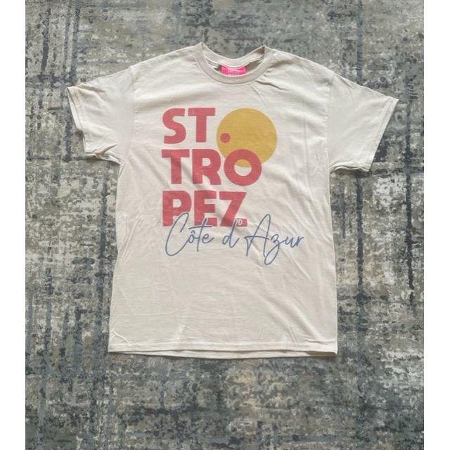 St.Tropez French Riviera Oversized Graphic Tee