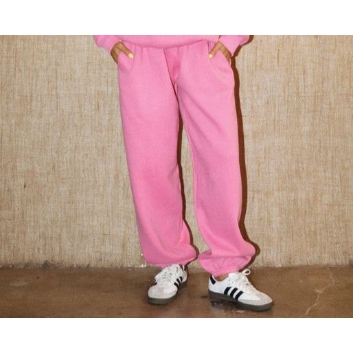 Sunday Brunch Joggers Pink Sweatpants - Kiyana Boutique