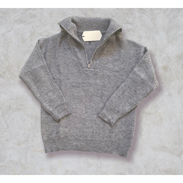 Aspen Half-Zip Sweater - Kiyana Boutique