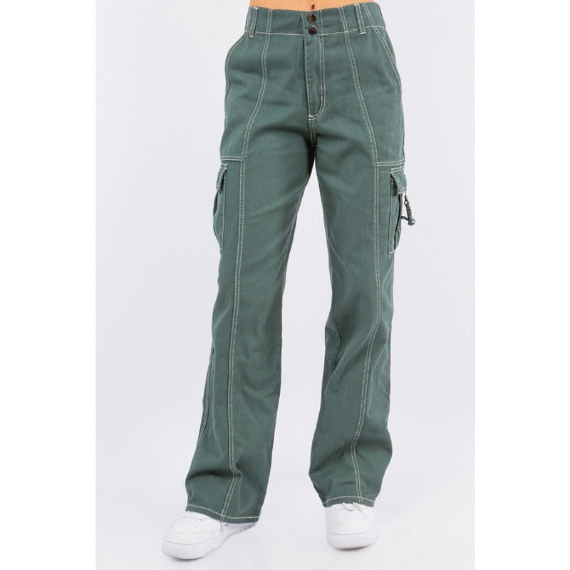 Carmen Cargo Pants - Kiyana Boutique
