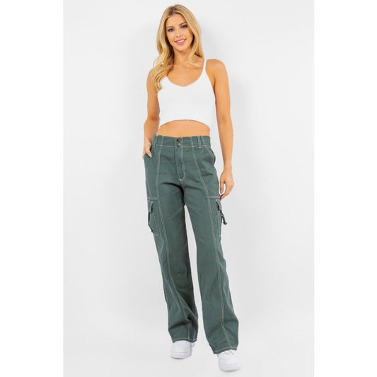 Carmen Cargo Pants - Kiyana Boutique