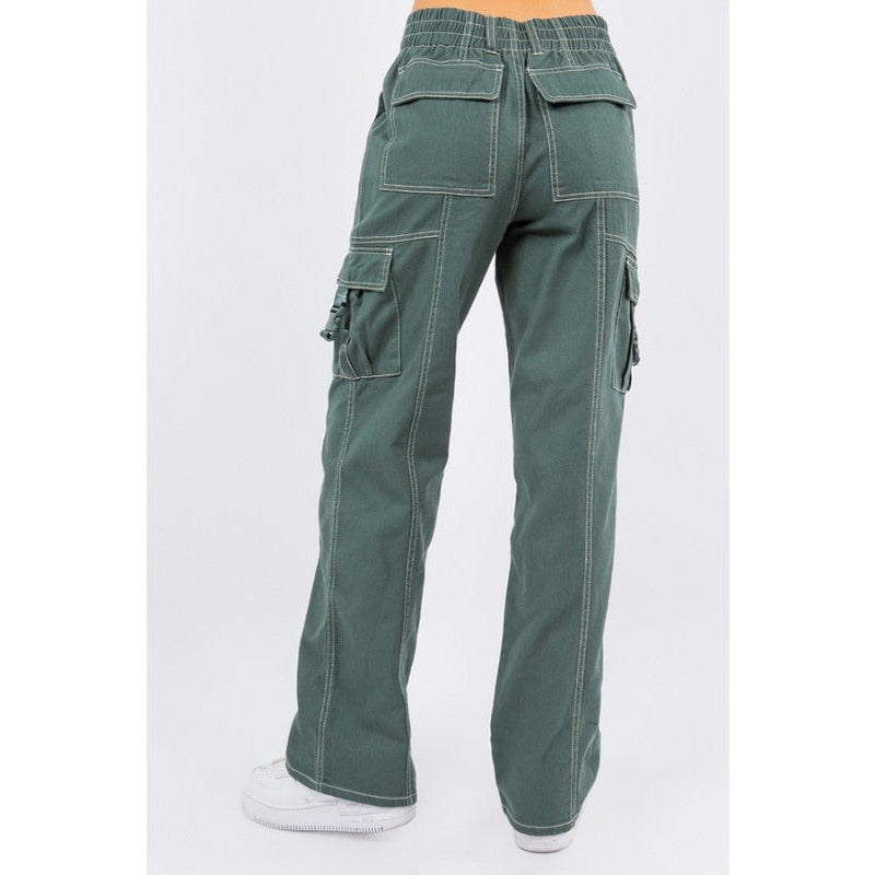 Carmen Cargo Pants - Kiyana Boutique