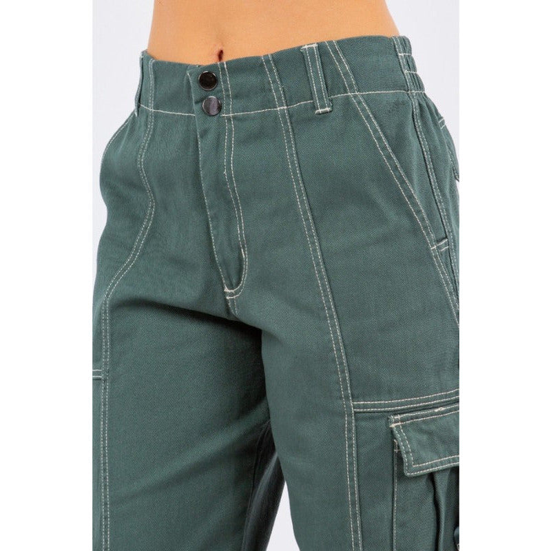 Carmen Cargo Pants - Kiyana Boutique
