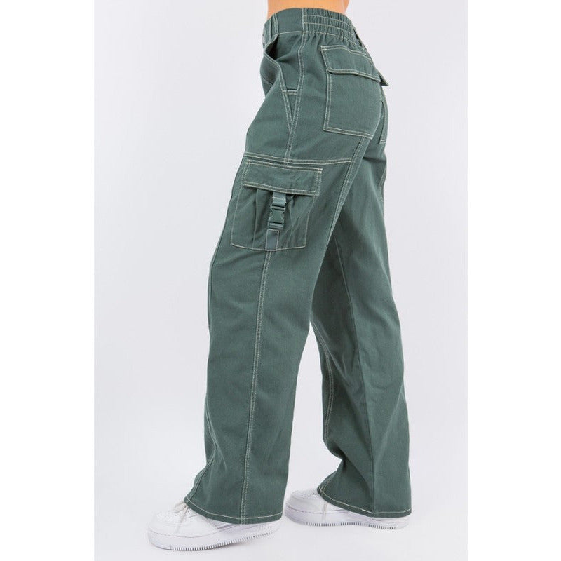 Carmen Cargo Pants - Kiyana Boutique