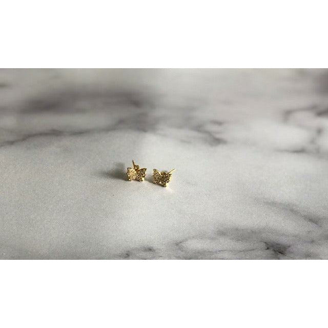 Butterfly Stud Earrings - Kiyana Boutique