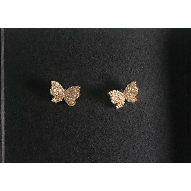 Butterfly Stud Earrings - Kiyana Boutique