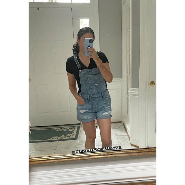 Weekend Away Denim Overalls - Kiyana Boutique