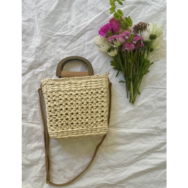 Ibiza Spring Summer Straw Handbag Woven ote Bag
