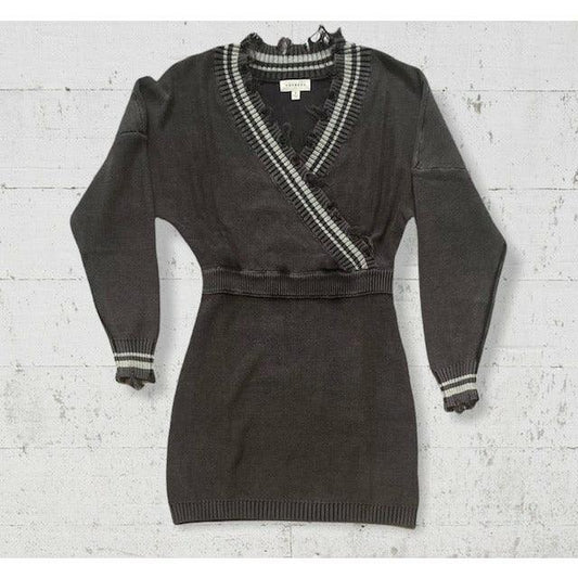 Isabella Knit Sweater Mini Dress - Kiyana Boutique