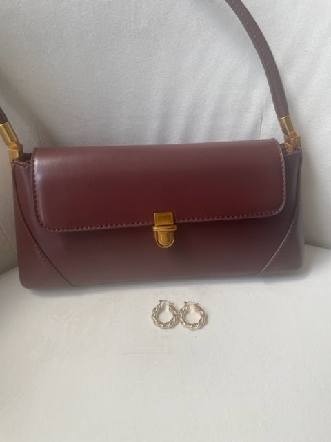 Audrey Baguette Shoulder Bag