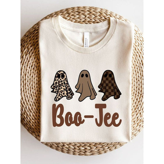 Boo-Jee Crewneck T-shirt - Kiyana Boutique