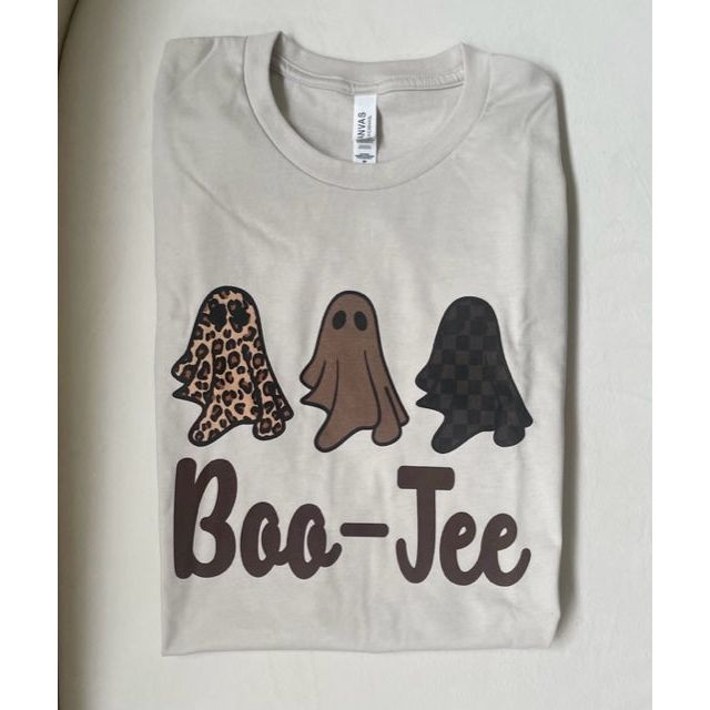 Boo-Jee Crewneck T-shirt - Kiyana Boutique