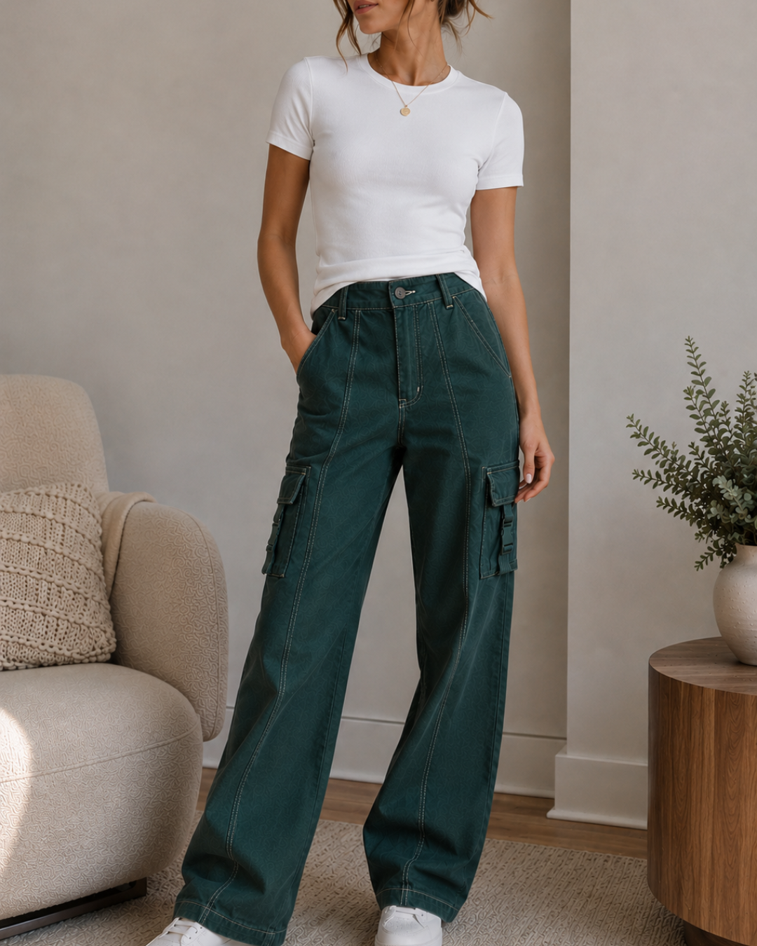 Carmen Cargo Pants - Kiyana Boutique