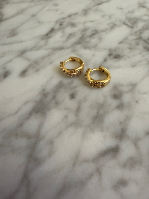 Lana Pave Hinge Hoop Earrings