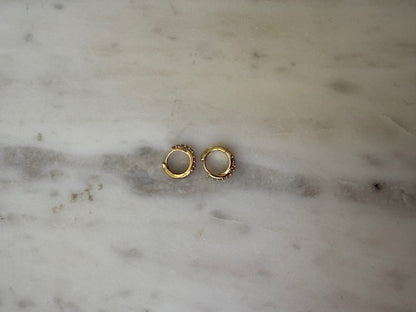 Lana Pave Hinge Hoop Earrings