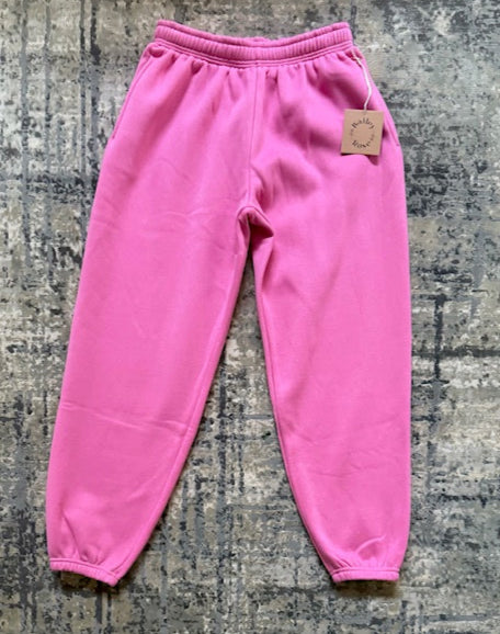 Sunday Brunch Joggers Pink Sweatpants Valentine