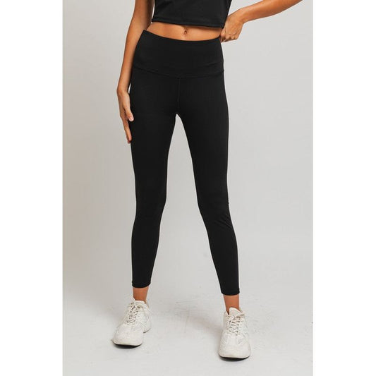 Serena High Waisted Leggings - Kiyana Boutique