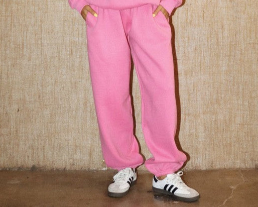 Sunday Brunch Joggers Pink Sweatpants Valentine