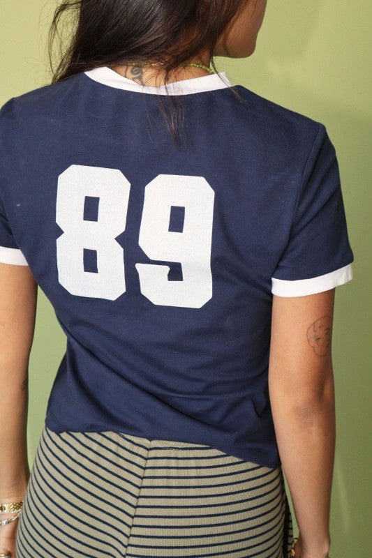 Saint Tropez Yachting Club Tee-Navy Blue - Kiyana Boutique