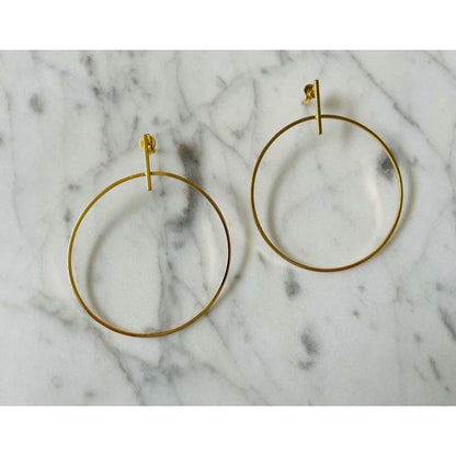 CEO Hoop Earrings - Kiyana Boutique