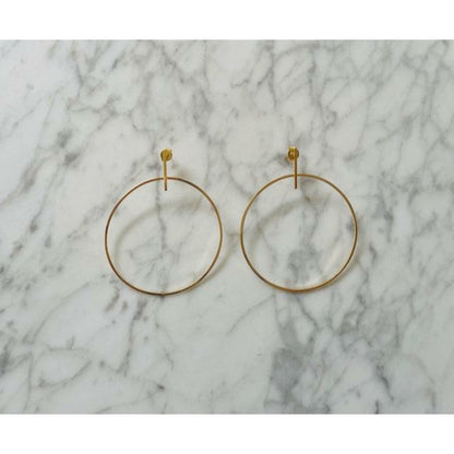 CEO Hoop Earrings - Kiyana Boutique