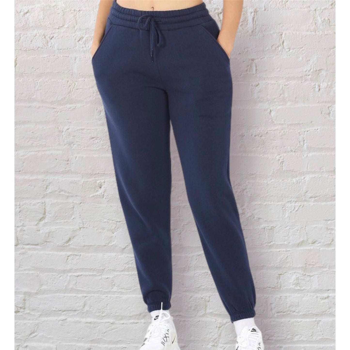 Everyday Joggers in Navy Blue - Kiyana Boutique