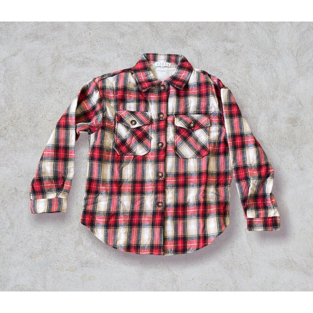 Samantha Plaid Shacket! Cozy Jacket