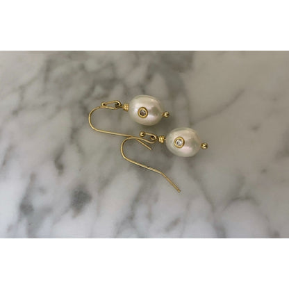 Positano Pearl Drop Earrings - Kiyana Boutique