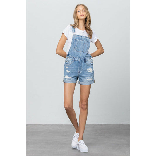 Weekend Away Denim Overalls - Kiyana Boutique
