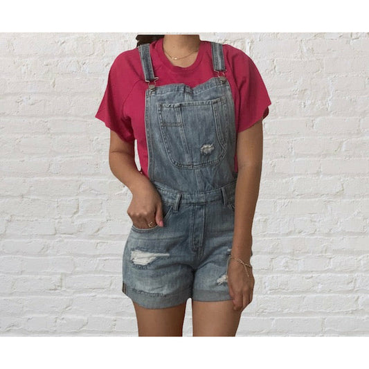 Weekend Away Denim Overalls - Kiyana Boutique