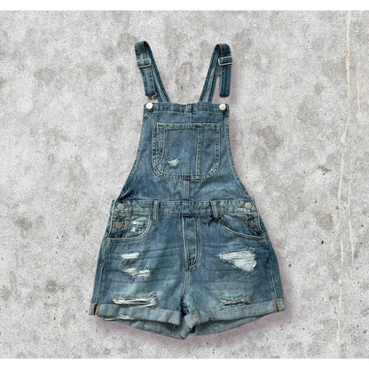 Weekend Away Denim Overalls - Kiyana Boutique